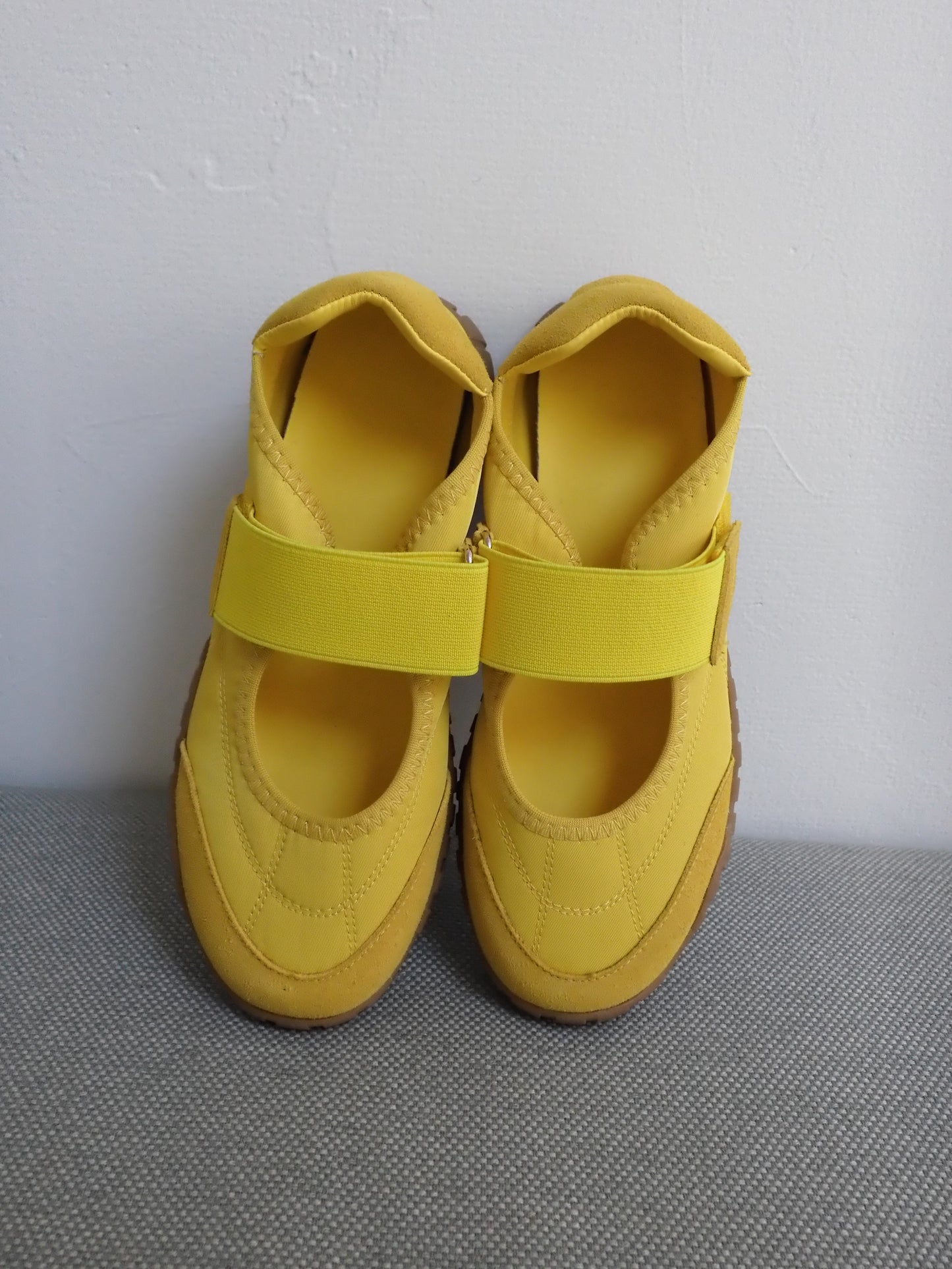 ［6/11new］Belt Fit Shoes yellow