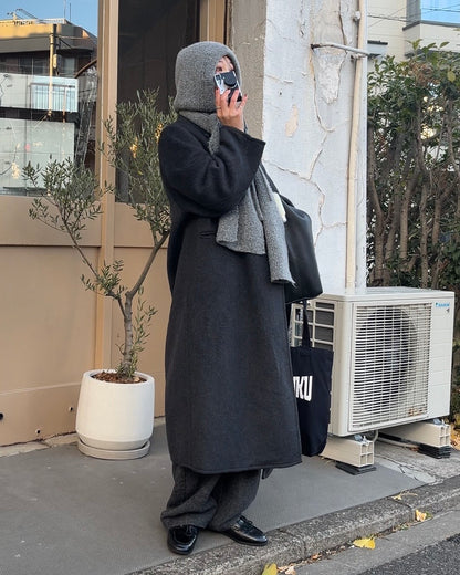 Calm Layer Double Coat Gray