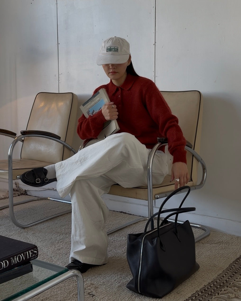 [2/12new] Cotton Wide Balance Pants