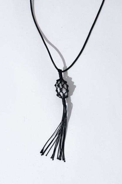 [9/17new] macramé stone necklace 10月中旬～下旬入荷