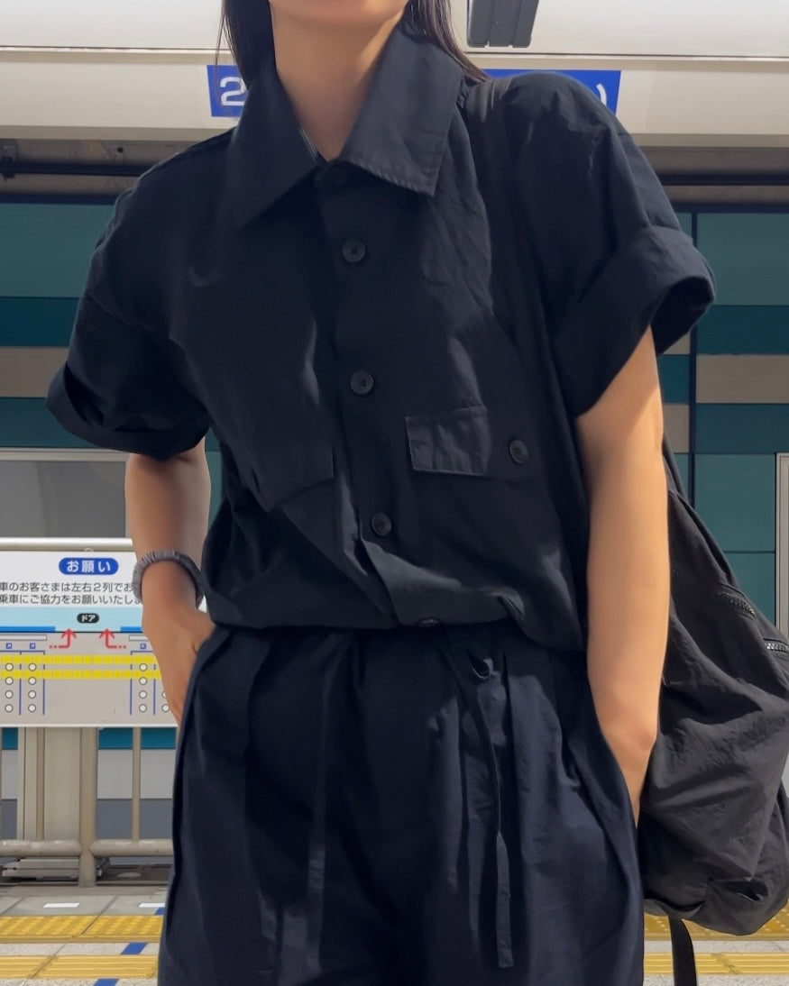 paper like half shirt