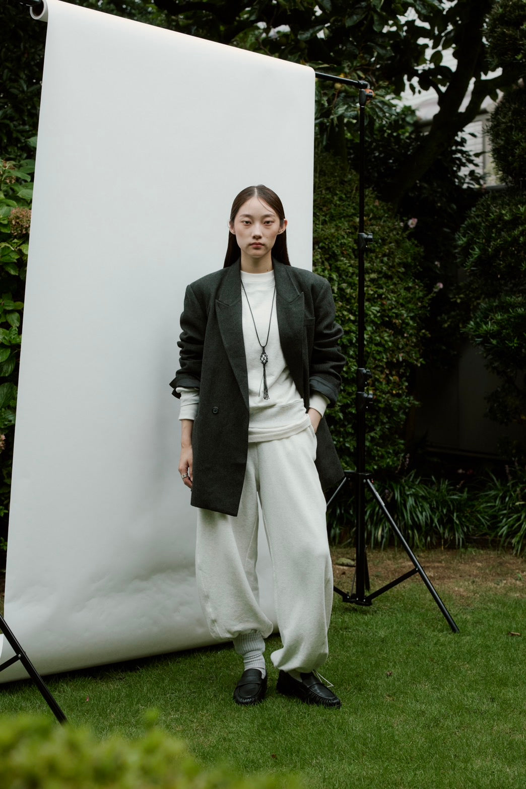 [10/15new] hem light sweat tops WH