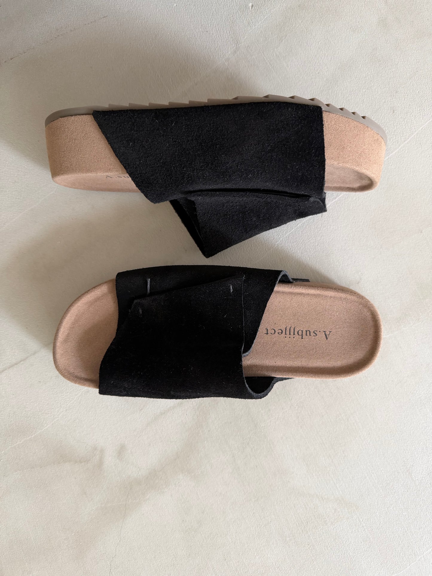 ［8/13new］Suede Leather sandal