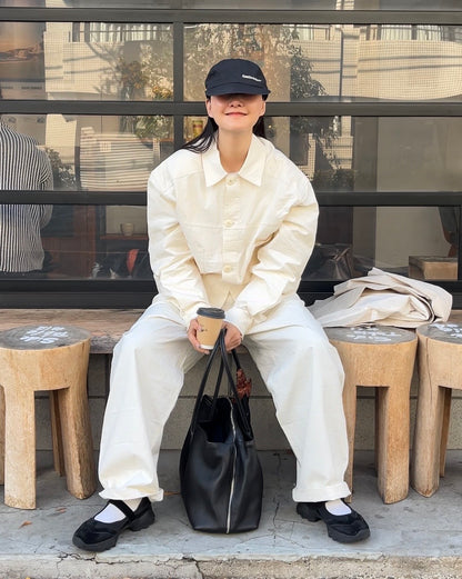 ［4/5restock］ Cotton Canvas Soft Work Jacket