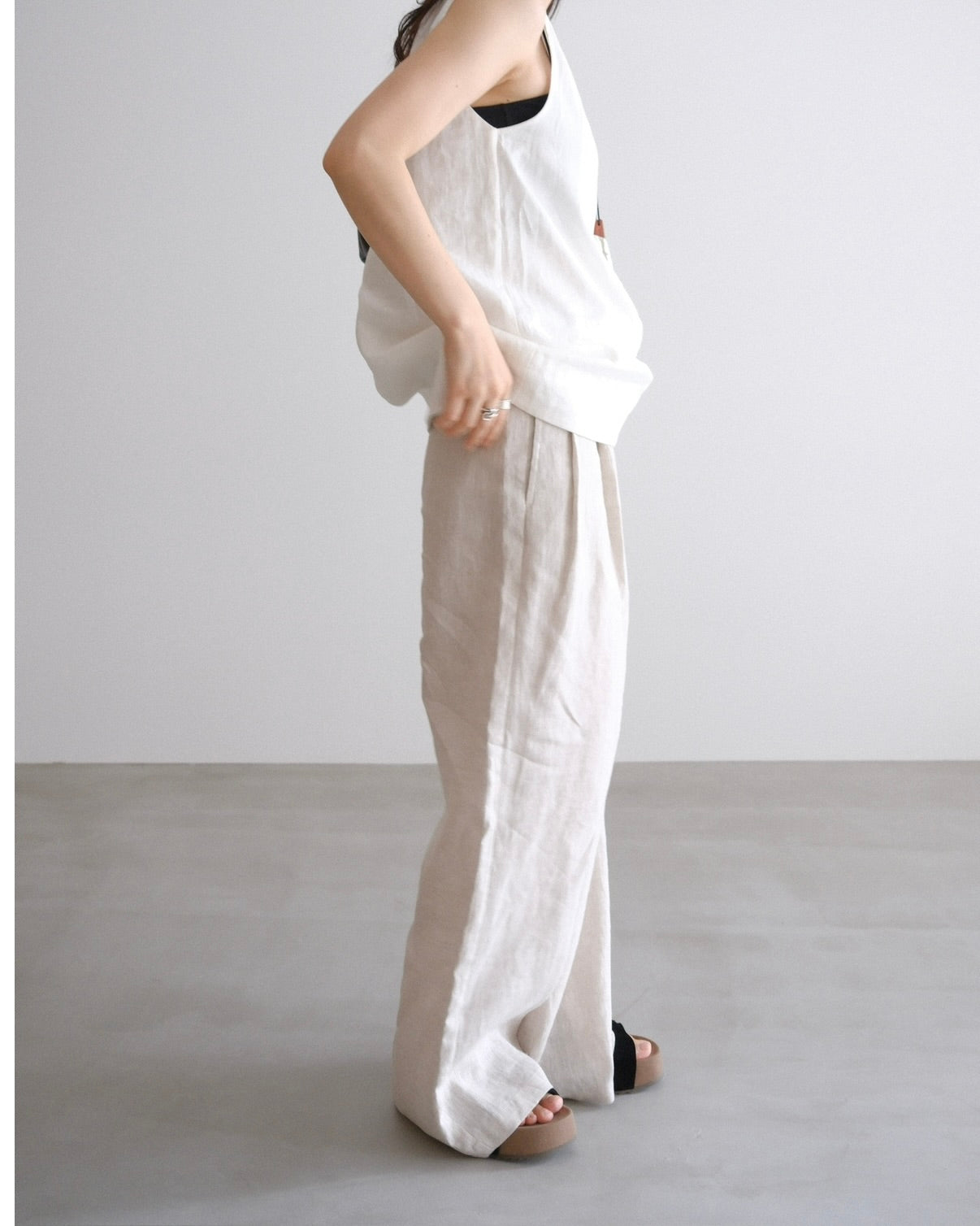 ［8/13new］Suede Leather sandal