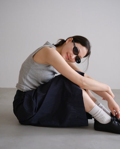 [7/16new]fat Tank Top gray