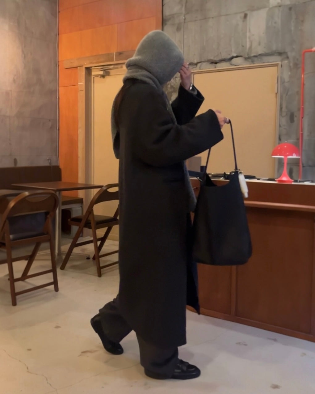 Calm Layer Double Coat Gray