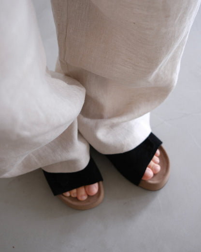 ［8/13new］Suede Leather sandal