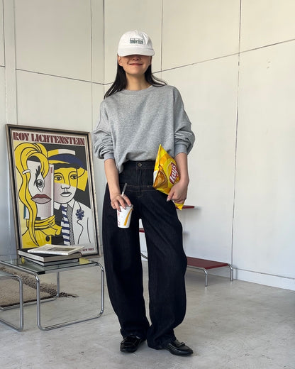 ［3/12new］Cotton Over Line Sweat