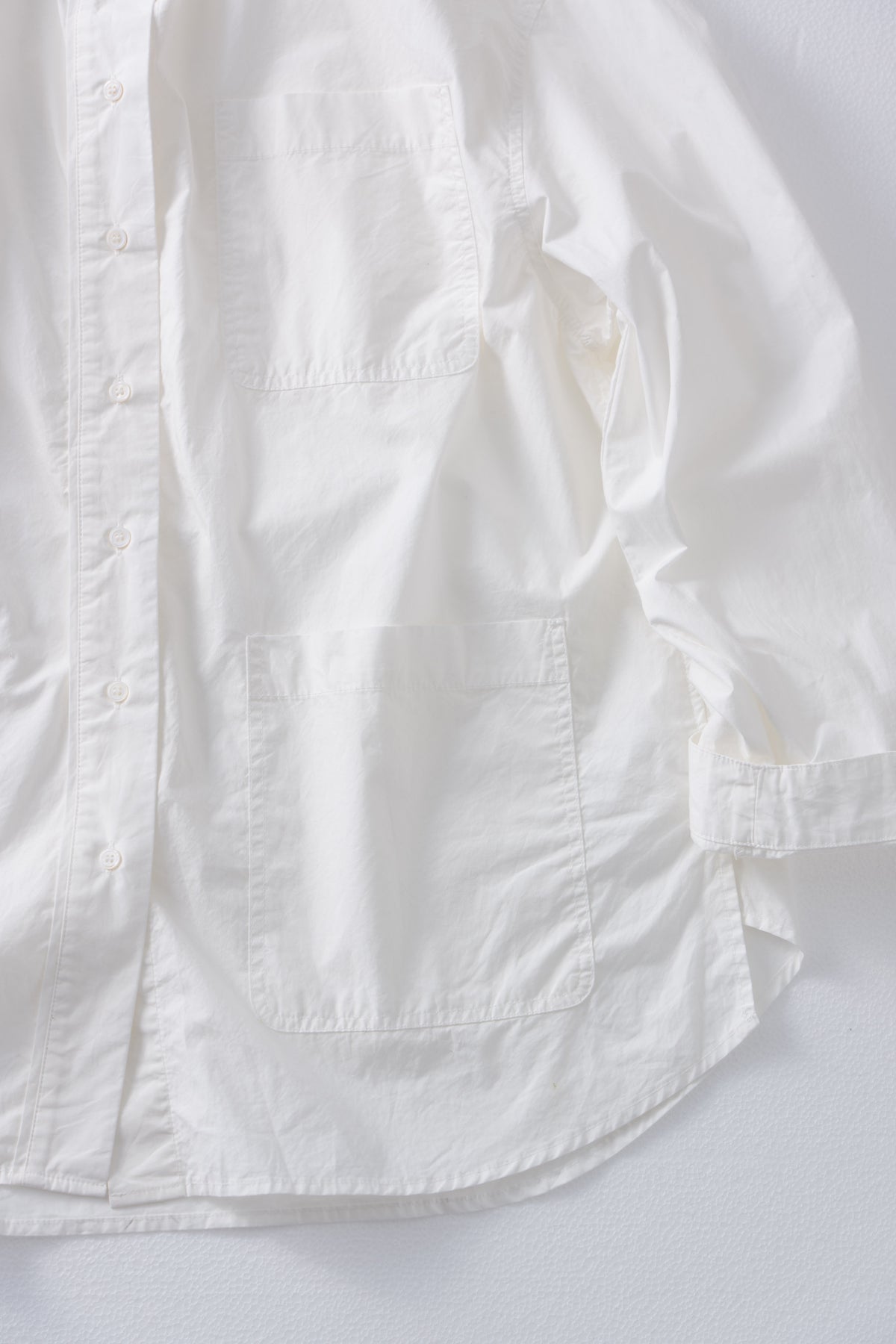 [9/17new] pocket over tail shirt  10月中旬～下旬入荷