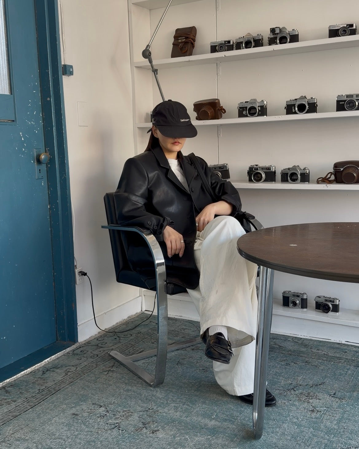 [2/12new] Cotton Wide Balance Pants