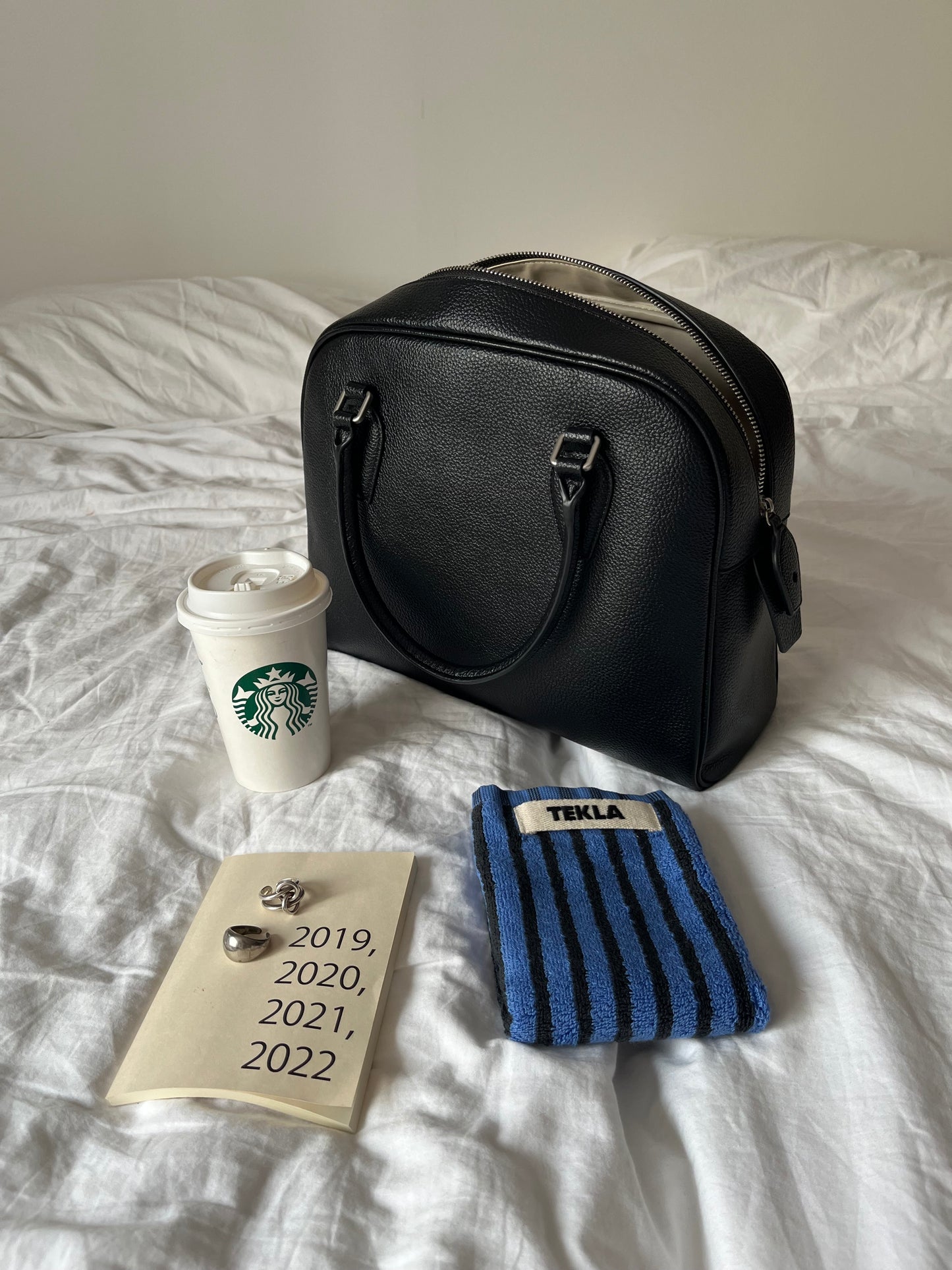 Boston Leather Dome Bag