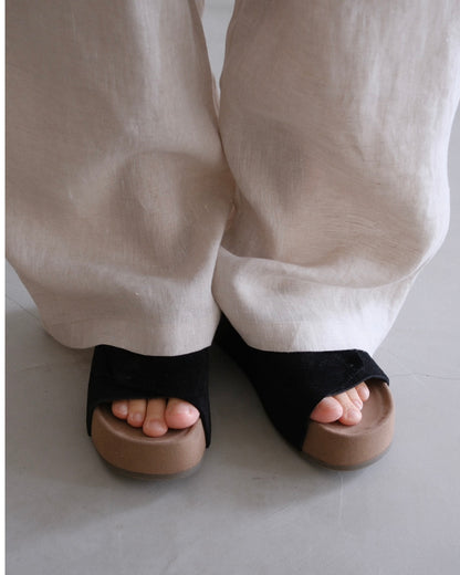 ［8/13new］Suede Leather sandal