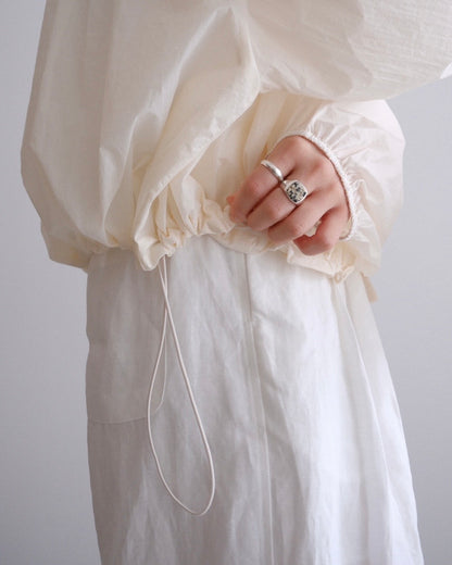 [8/6new]air balloon jacket ivory 8月中旬～下旬入荷
