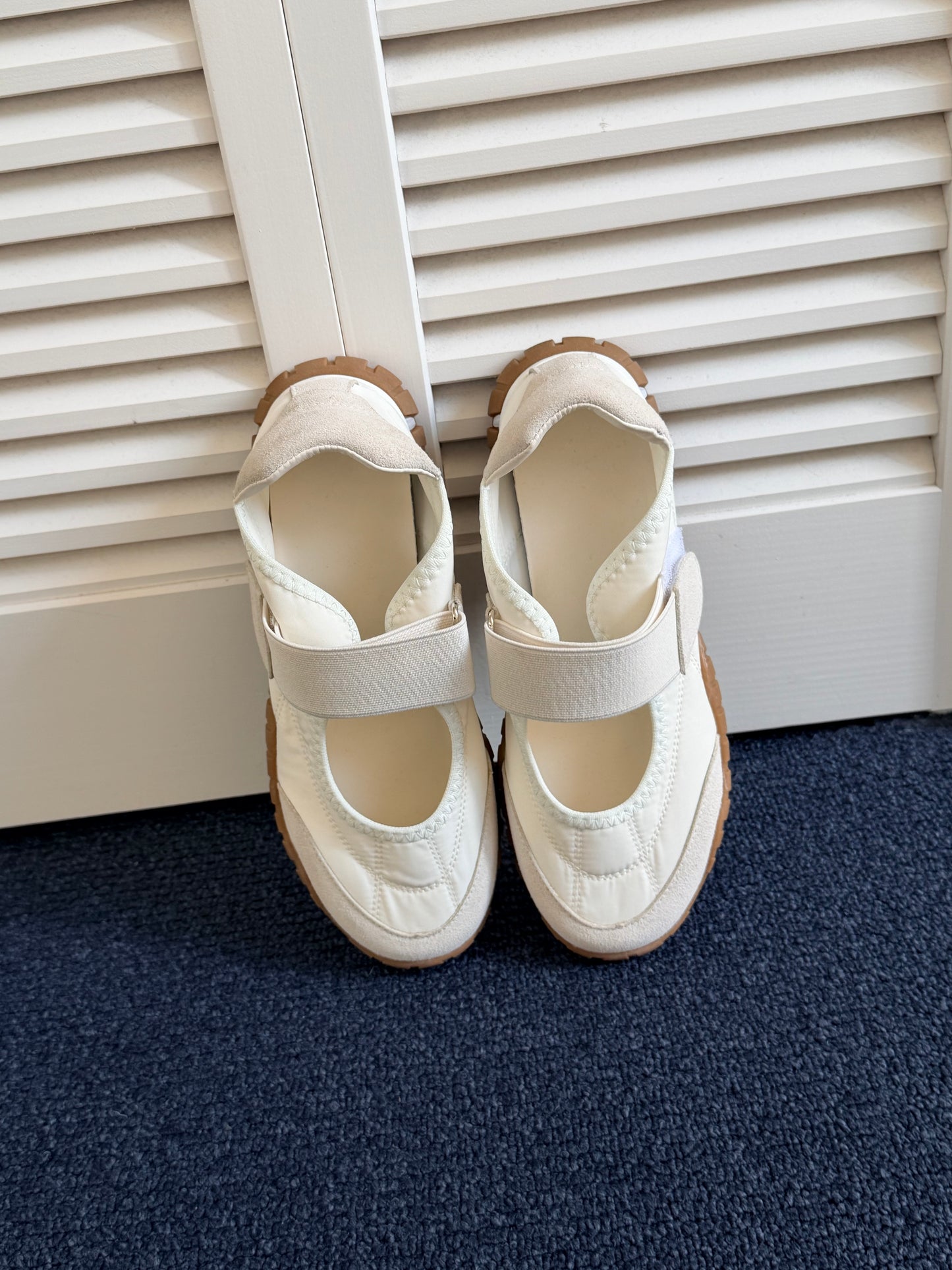 ［6/11new］Belt Fit Shoes white