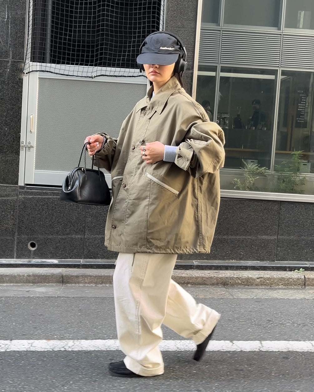 [9/18new][予約]Cotton Wide-Leg Pants 10月初旬～中旬入荷