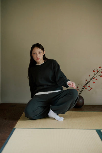 [10/15new] hem light sweat pants DGR