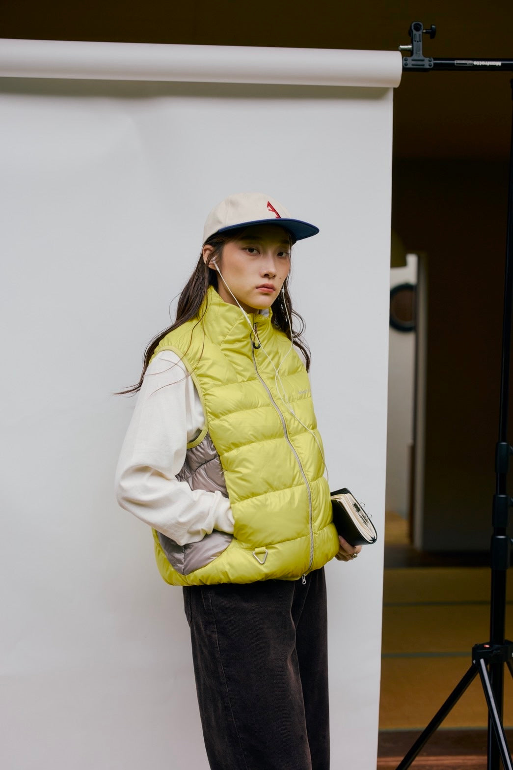 [10/22new] glossy padded vest YW