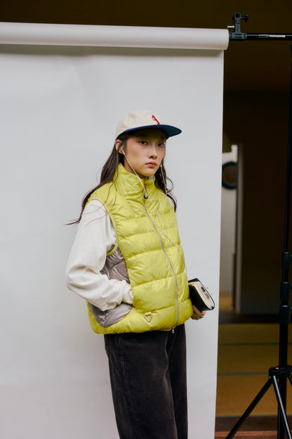 [10/22new] glossy padded vest YW