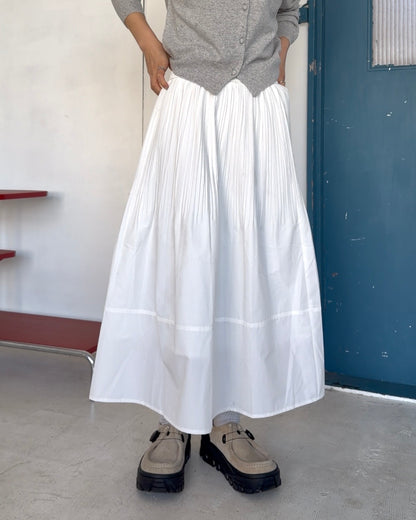 Light Drape Pleats Skirt