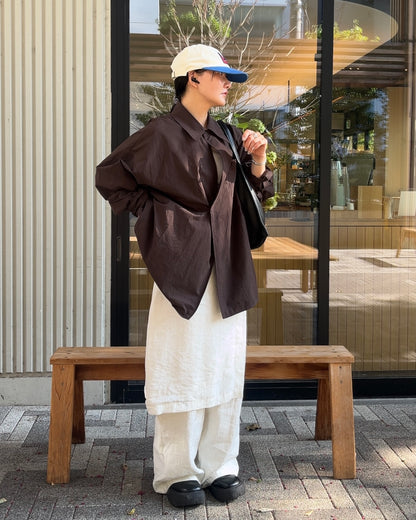 [9/14restock][予約]Loose Fit Shirt Jacket 10月初旬入荷予定