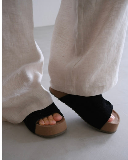 ［8/13new］Suede Leather sandal