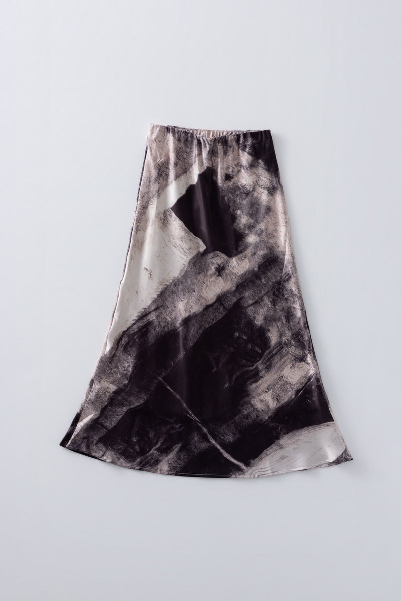 [9/24new] ink wash skirt BR 10月初旬〜中旬入荷
