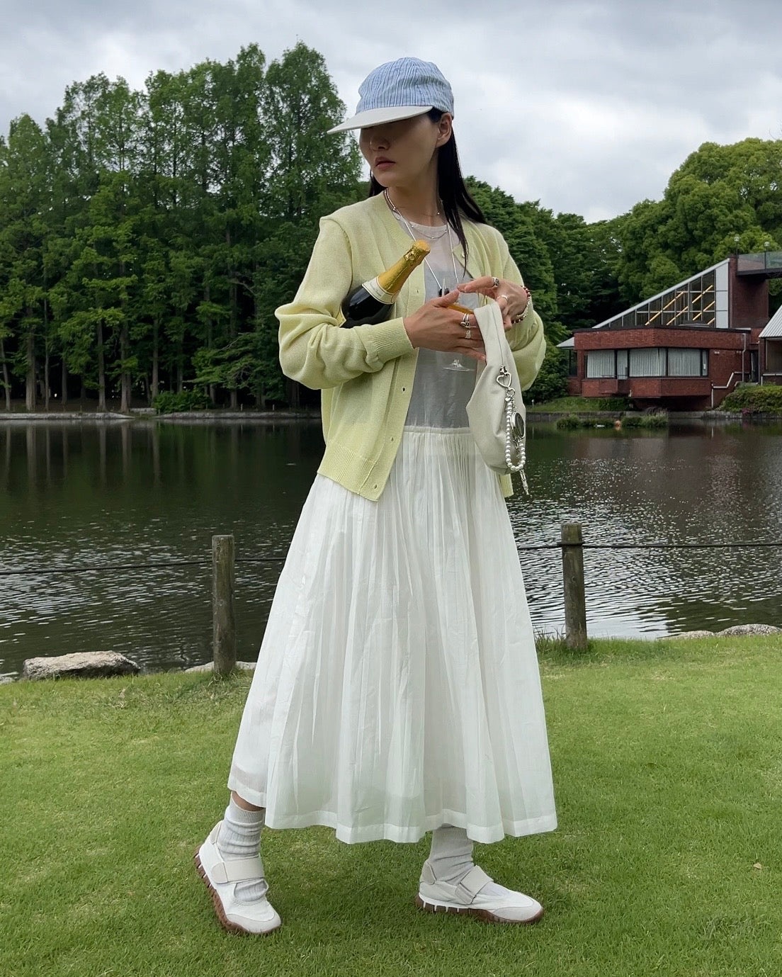 ［6/11new］Belt Fit Shoes white