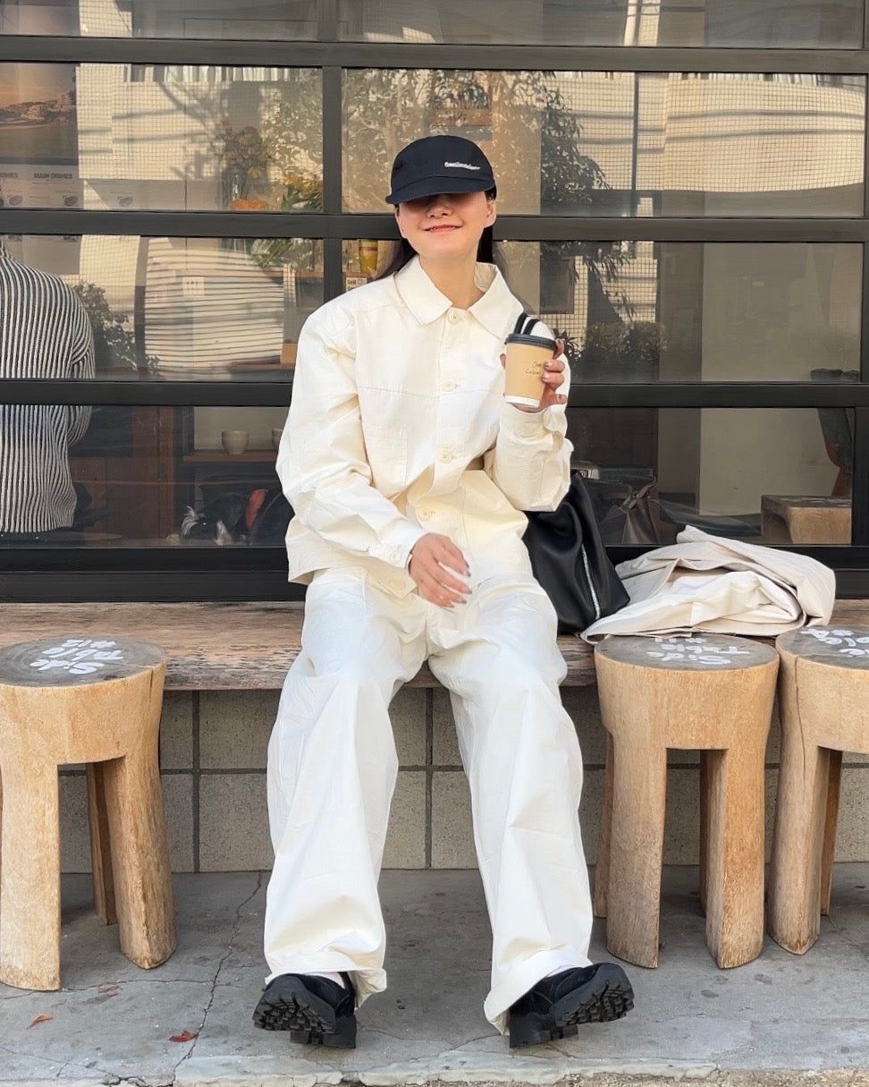 ［4/5restock］ Cotton Canvas Soft Work Jacket