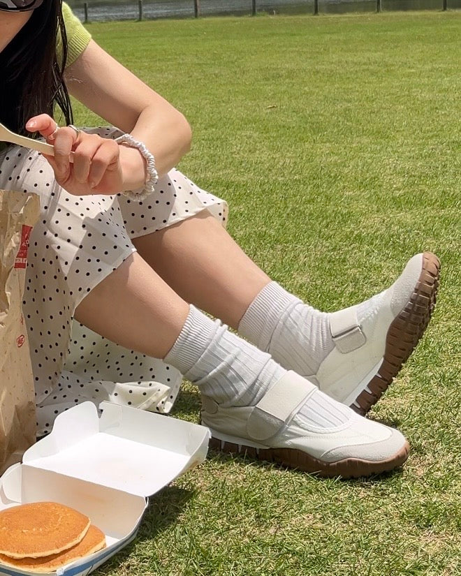 ［6/11new］Belt Fit Shoes white