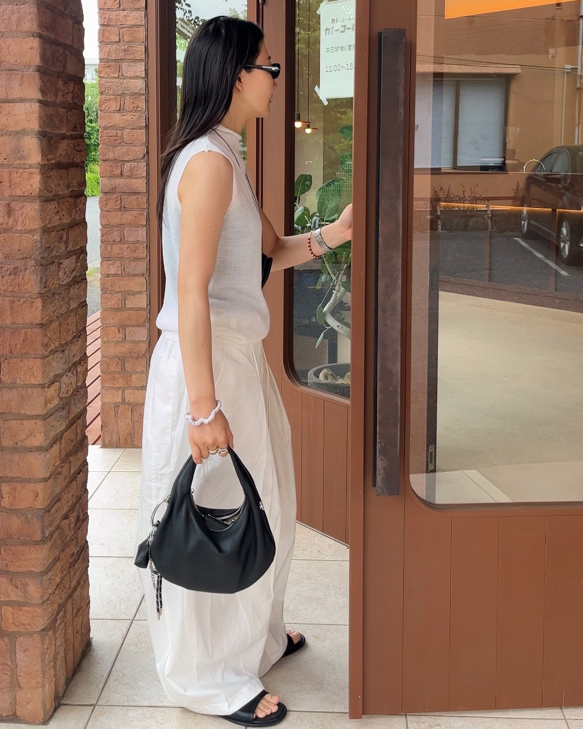 [6/4new]Dry Touch Knit white