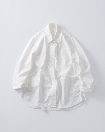 [9/17new] pocket over tail shirt  10月中旬～下旬入荷