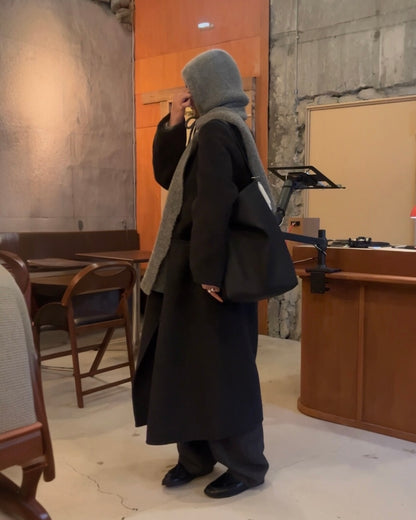 Calm Layer Double Coat Gray