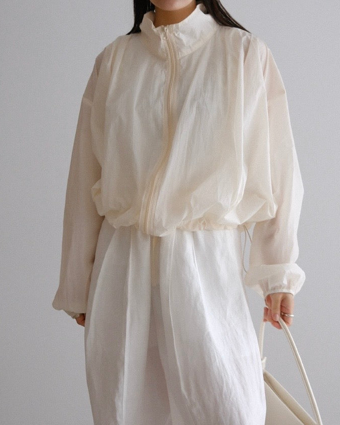 [8/6new]air balloon jacket ivory 8月中旬～下旬入荷