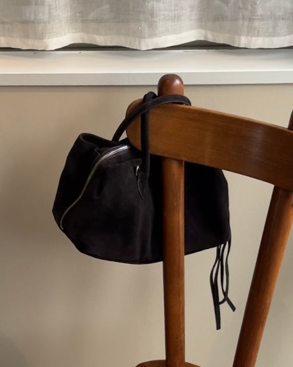 ［11/16restock］Suede Boston square bag S 12月中旬入荷分