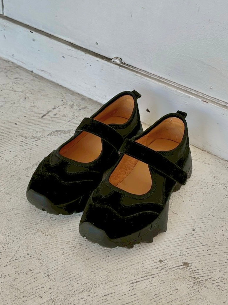 [2/12new]Soft Leather Mary Jane Shoes