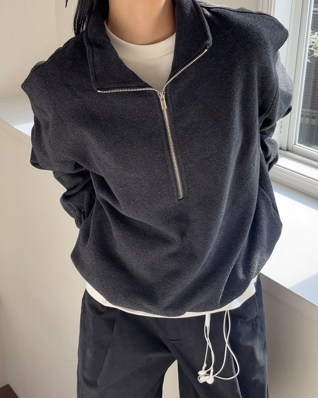 [12/4new] Pile Half-Zip Pullover 12月下旬入荷分