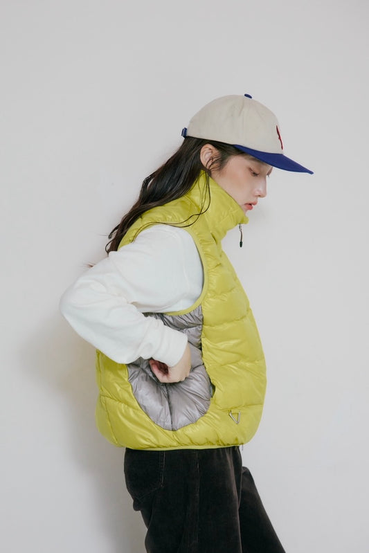 [10/22new] glossy padded vest YW