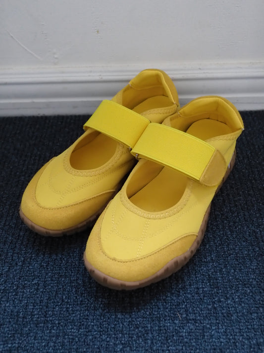 ［6/11new］Belt Fit Shoes yellow