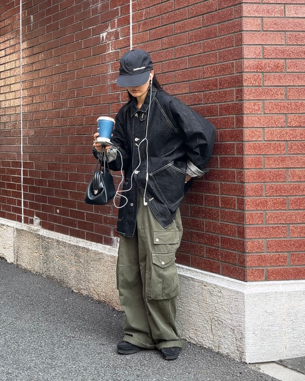 Denim Work Coverall Jacket