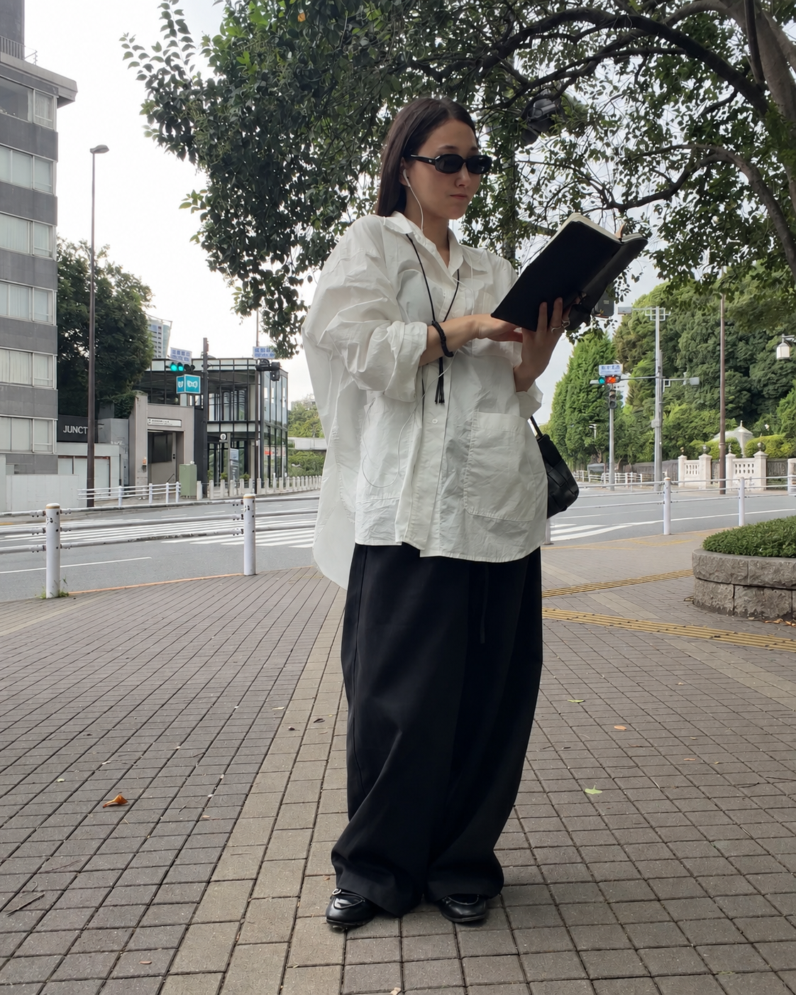 [9/17new] after hours pants black  10月中旬～下旬入荷