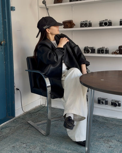 [2/12new] Cotton Wide Balance Pants