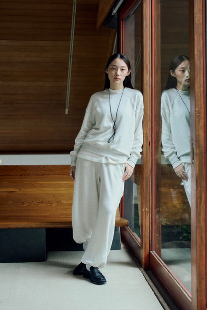 [10/15new] hem light sweat tops WH