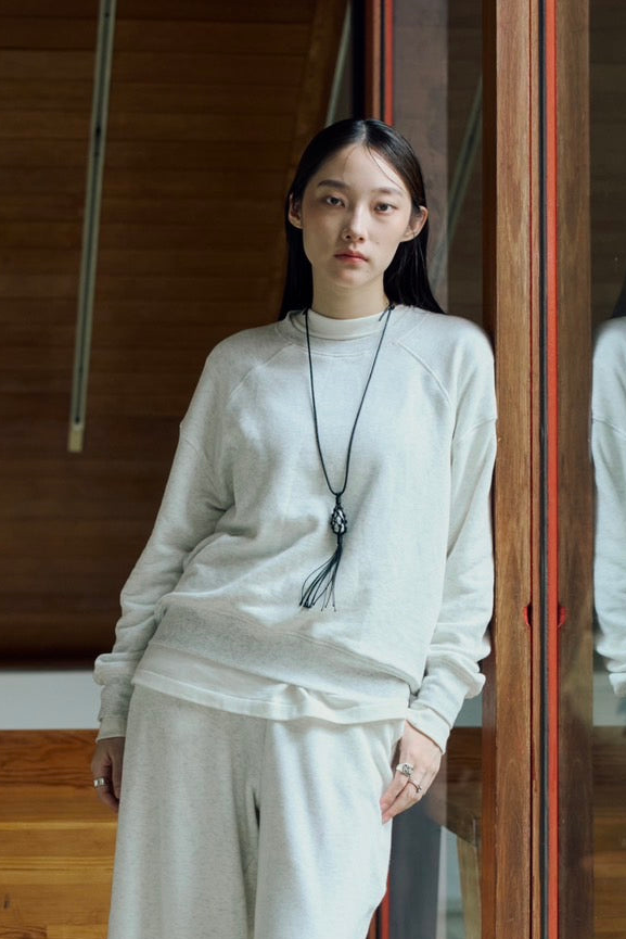 [10/15new] hem light sweat tops WH