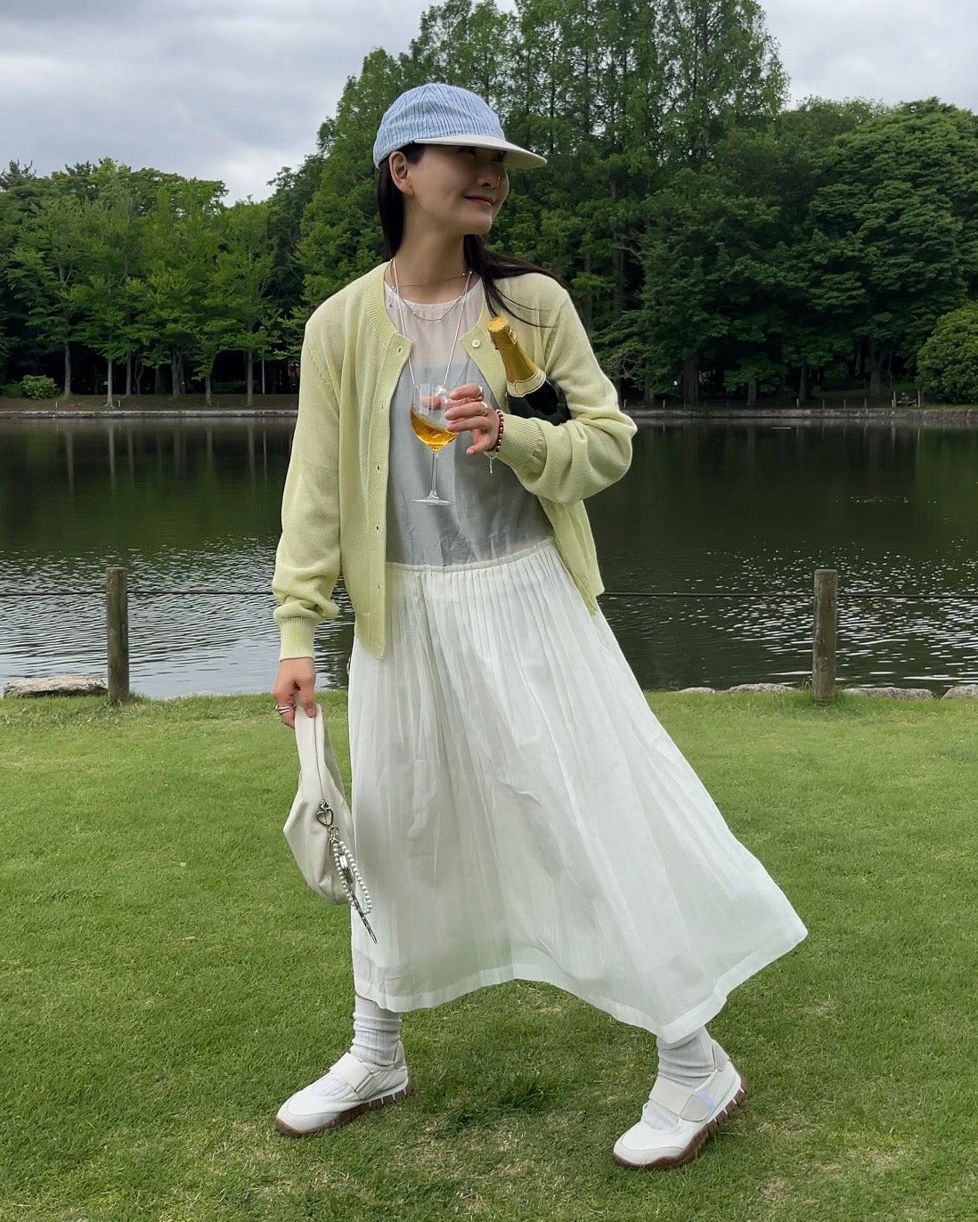 ［6/11new］Belt Fit Shoes white