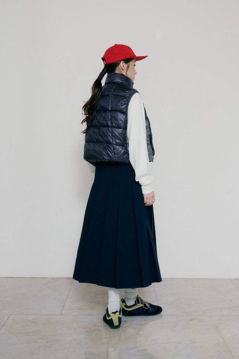 [10/22new] glossy padded vest GR