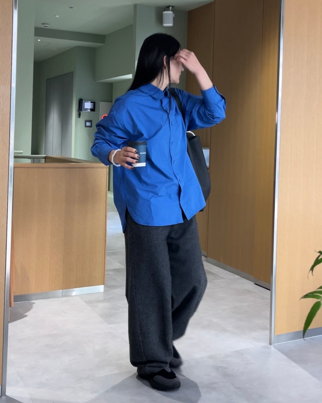 Blue Canvas Shirt