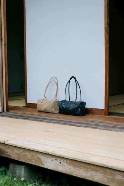 long frame leather bag BE