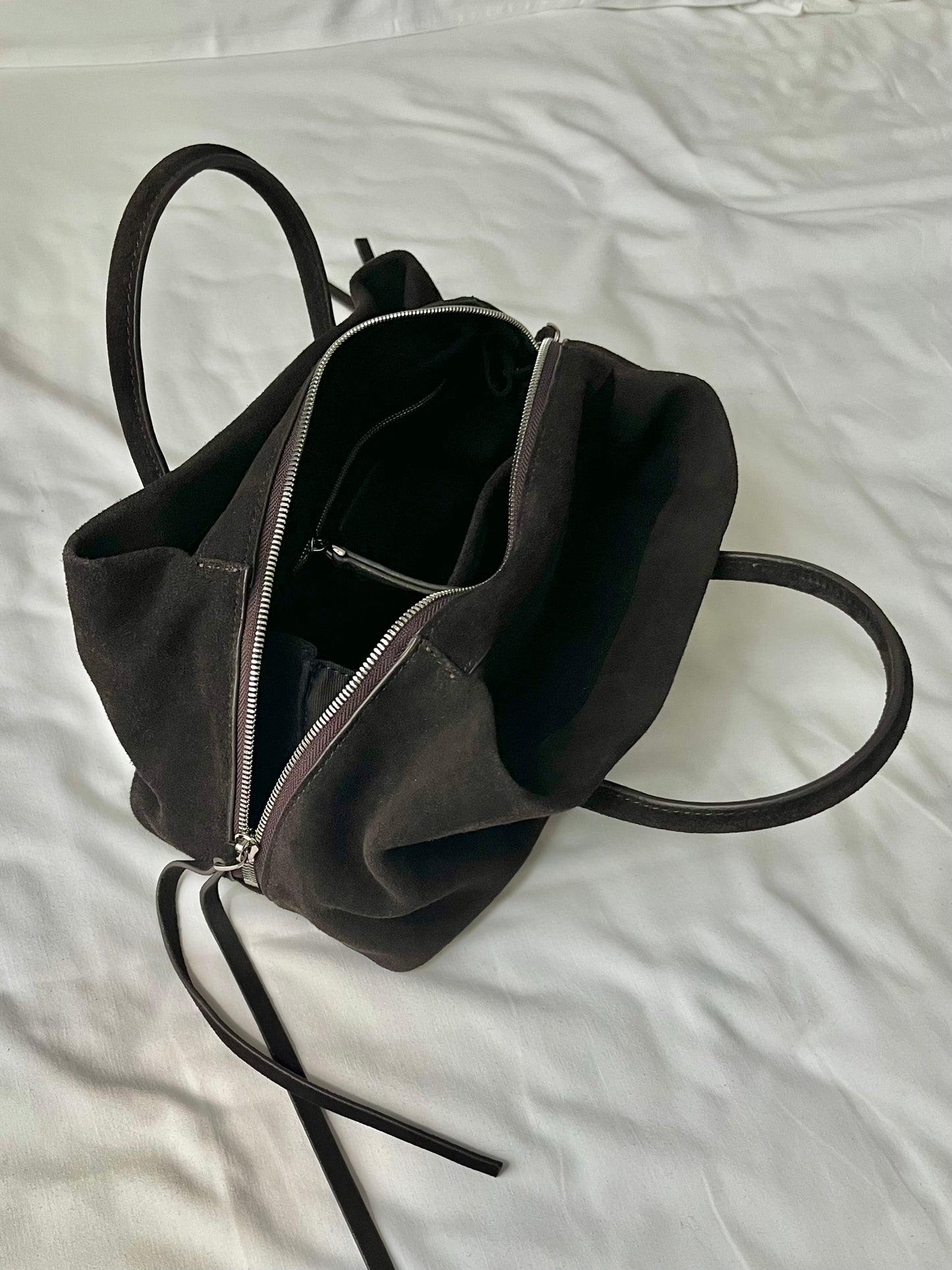 ［11/16restock］Suede Boston square bag S 12月中旬入荷分