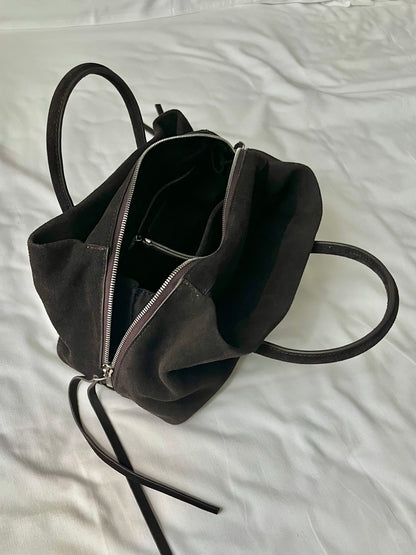 ［11/16restock］Suede Boston square bag S 12月中旬入荷分